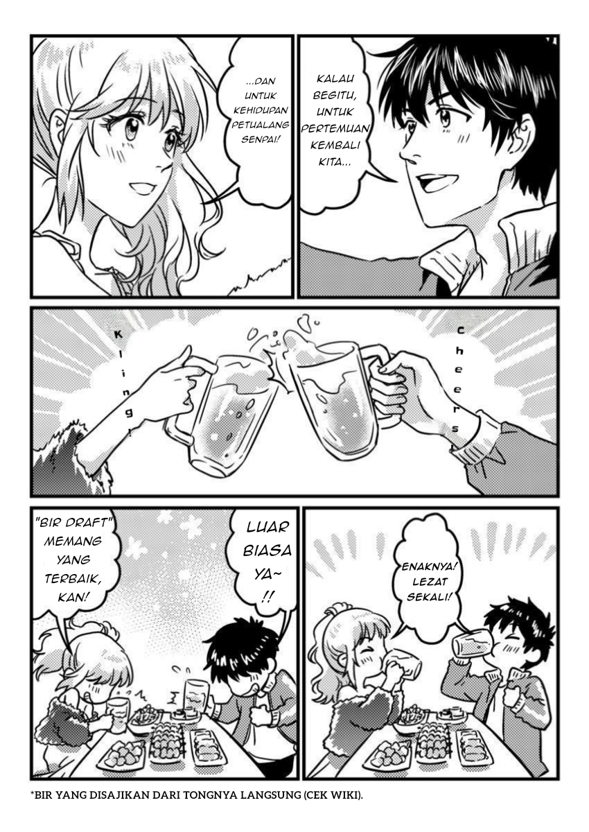 Jigoku no Sata mo Ougon Shidai Chapter 03.2 Bahasa Indonesia