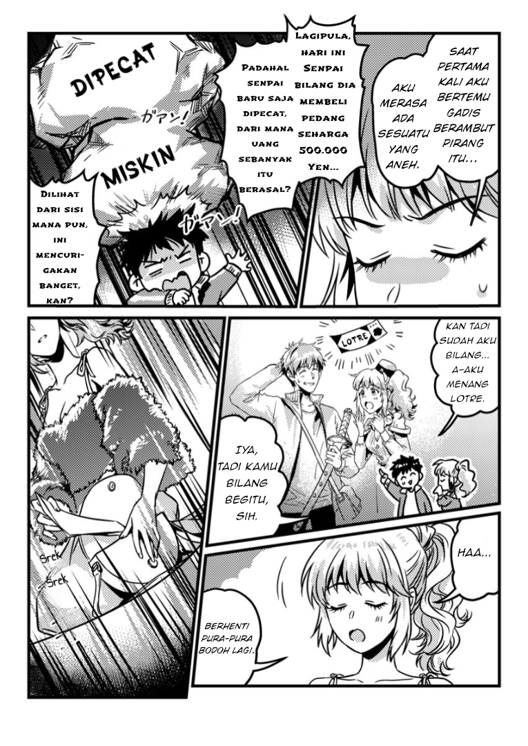 Jigoku no Sata mo Ougon Shidai Chapter 03.3 Bahasa Indonesia