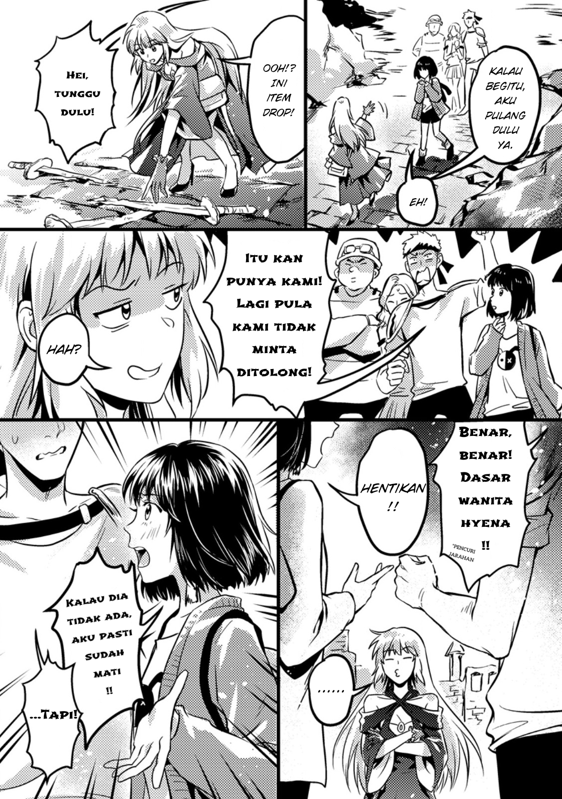 Jigoku no Sata mo Ougon Shidai Chapter 06.3 Bahasa Indonesia
