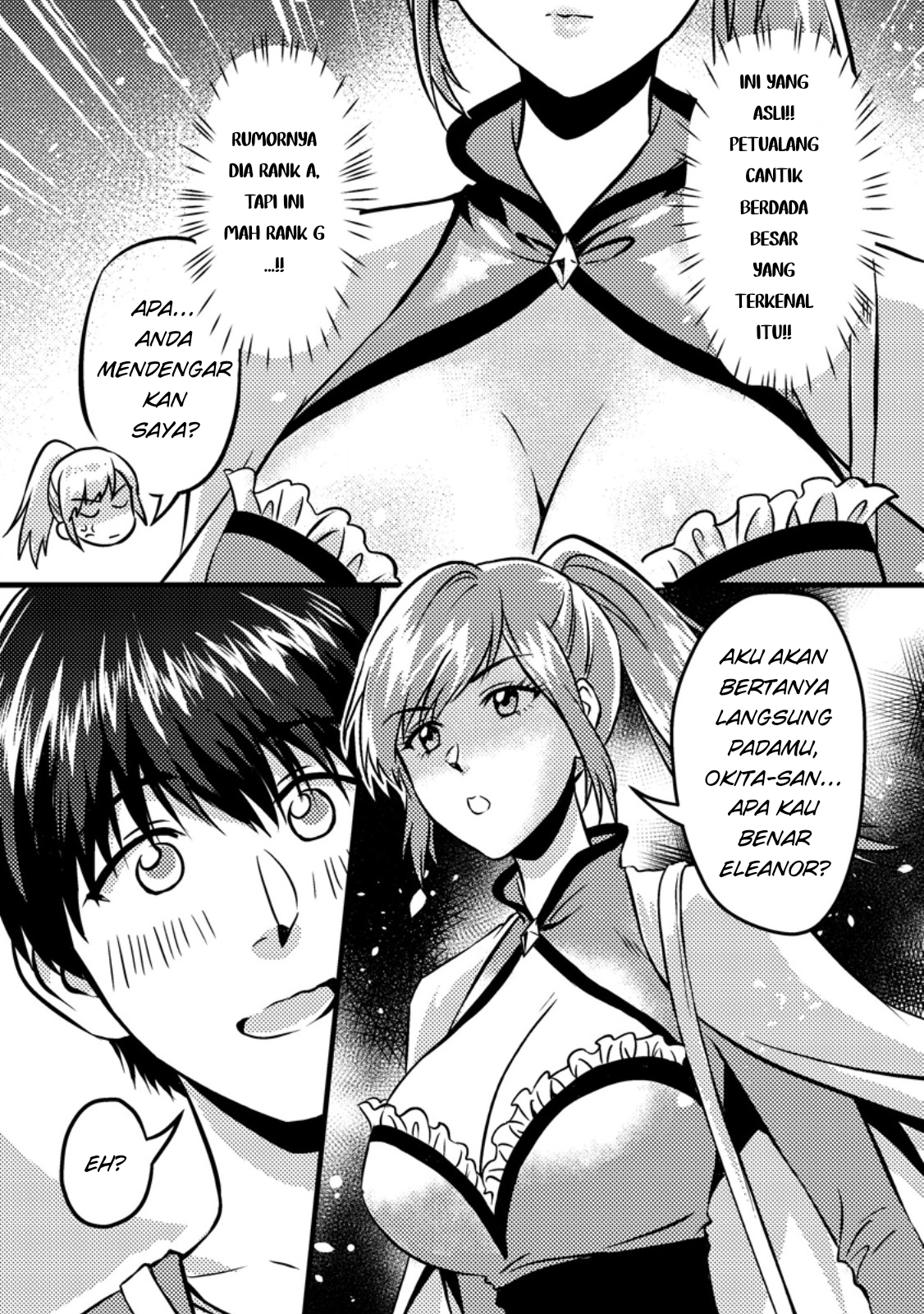 Jigoku no Sata mo Ougon Shidai Chapter 07.1 Bahasa Indonesia