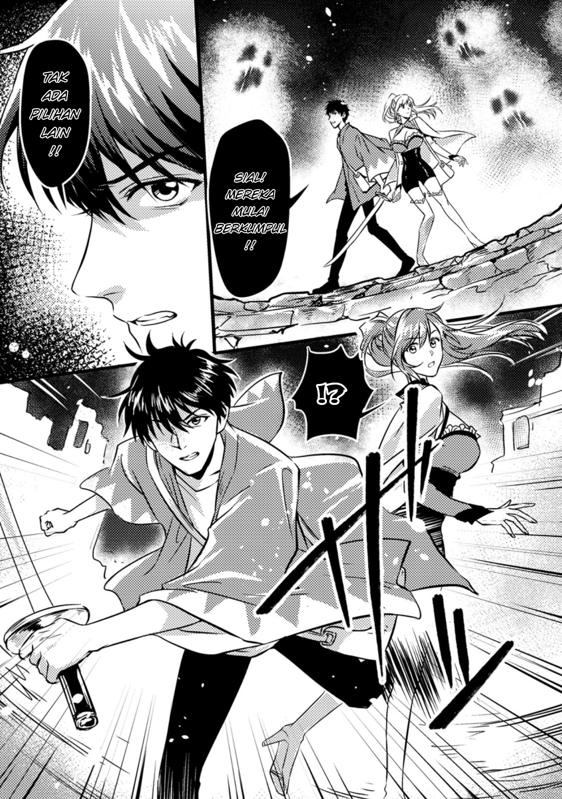 Jigoku no Sata mo Ougon Shidai Chapter 07.1 Bahasa Indonesia