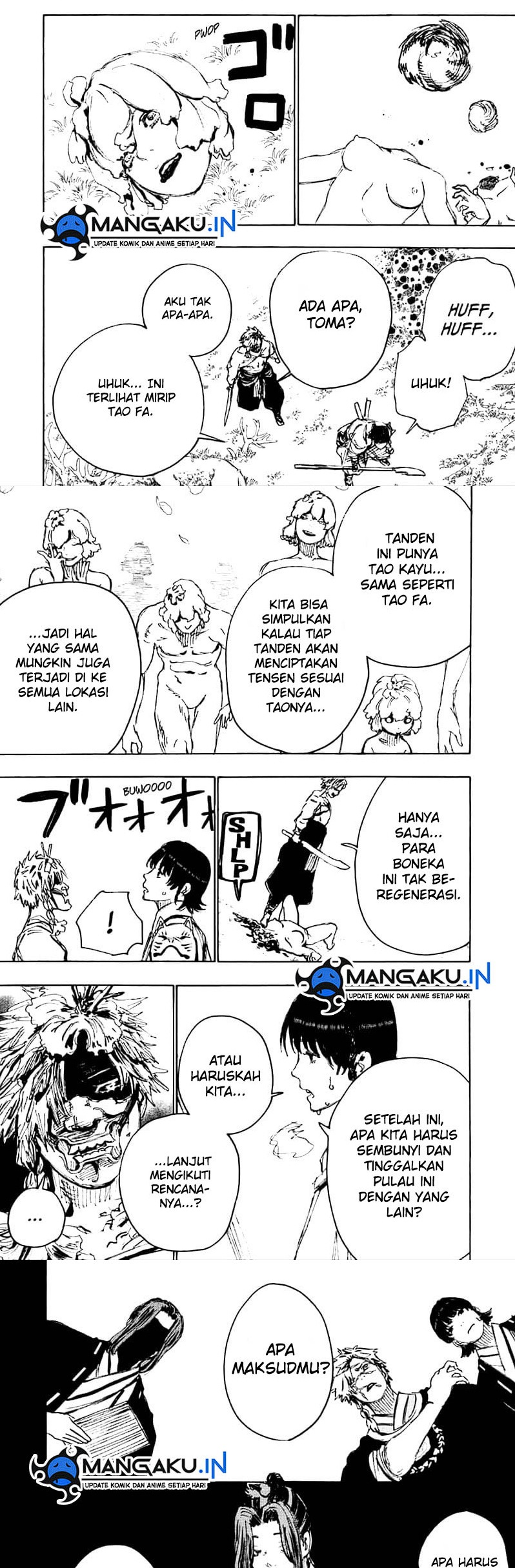 Jigokuraku Chapter 102 Bahasa Indonesia