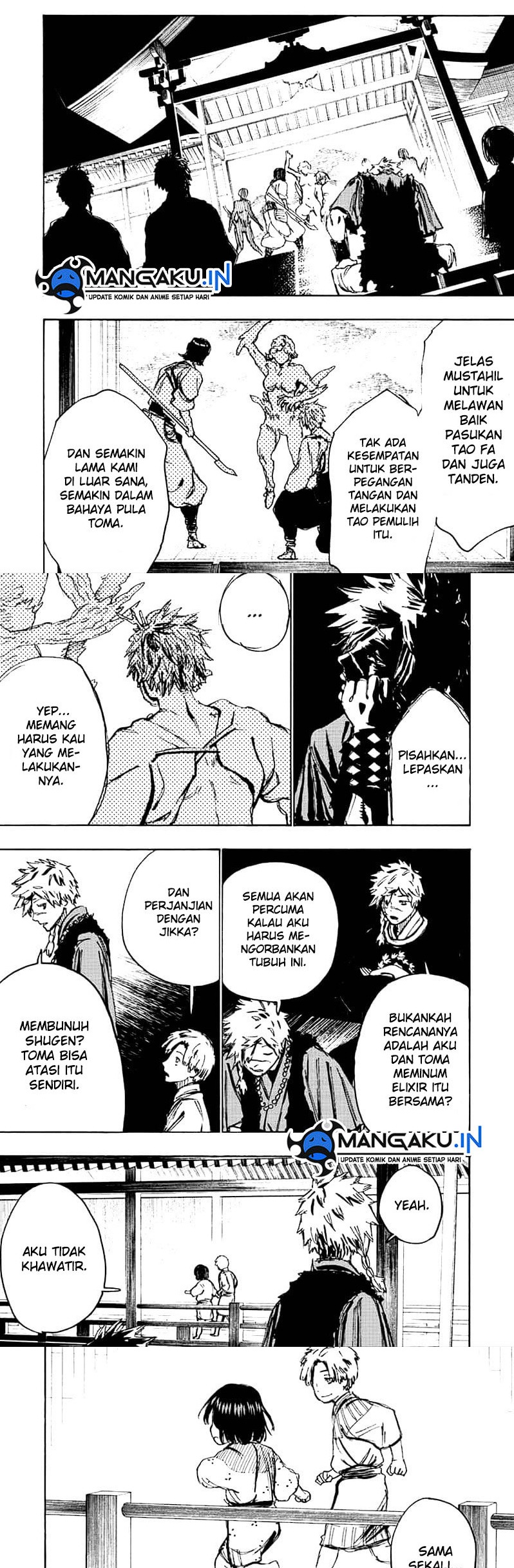 Jigokuraku Chapter 102 Bahasa Indonesia