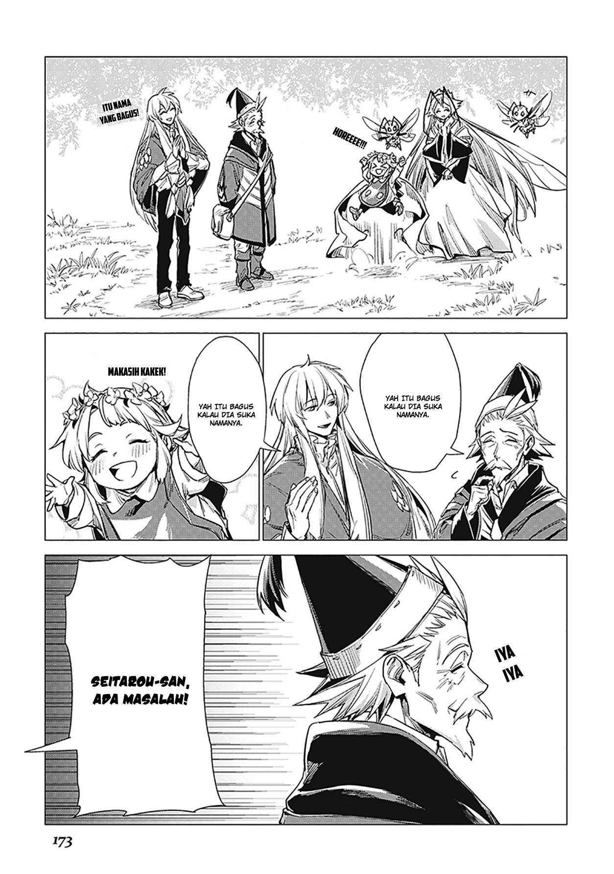 Jiisama ga Iku Chapter 09 Bahasa Indonesia