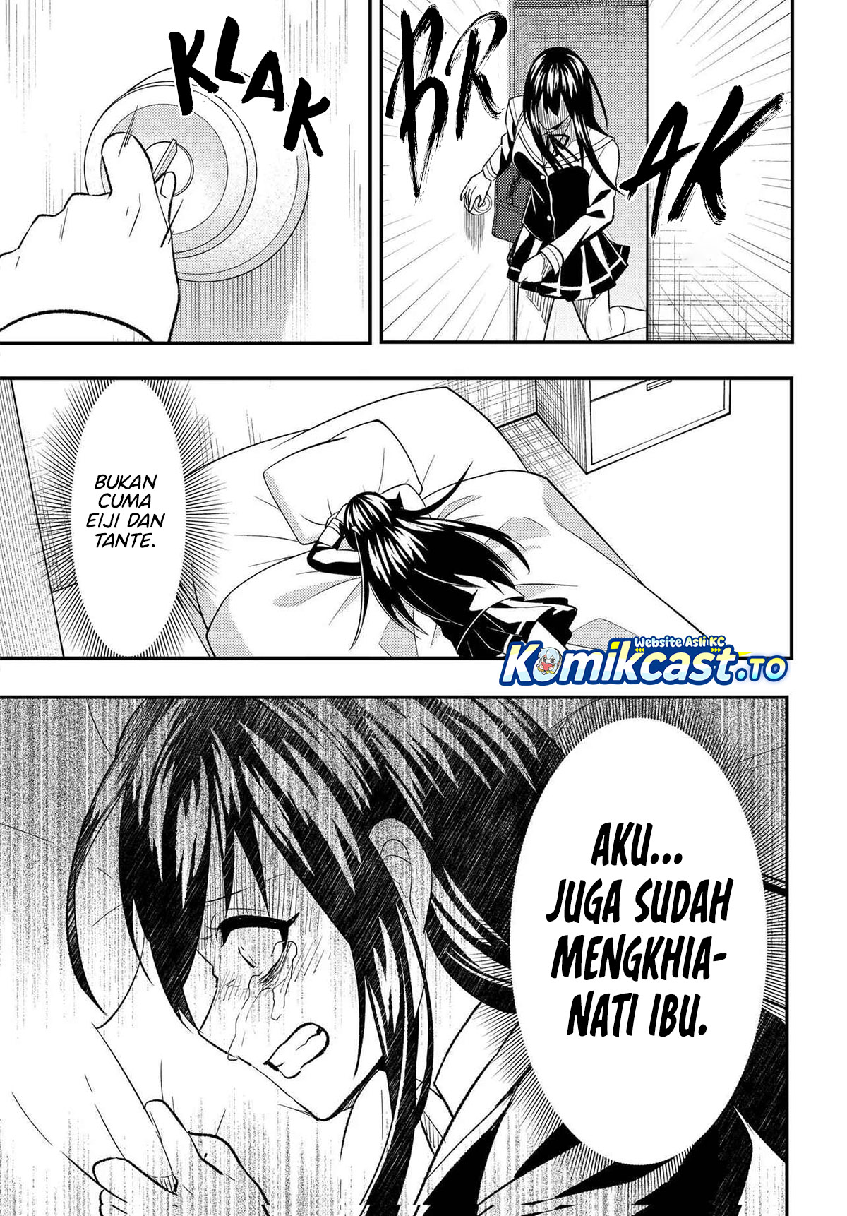 Jinsei Gyakuten Uwaki Sare, Enzai o Kiserareta Ore ga, Gakuen Ichi no Bishoujo ni Natsukareru Chapter 06.2 Bahasa Indonesia