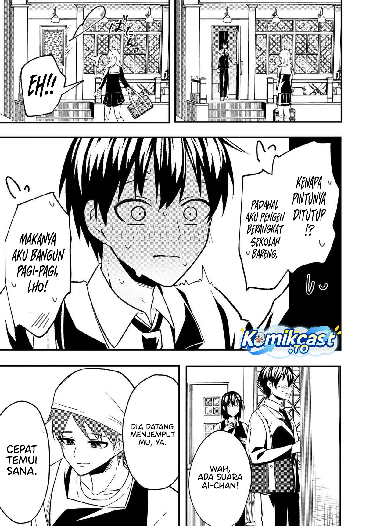 Jinsei Gyakuten Uwaki Sare, Enzai o Kiserareta Ore ga, Gakuen Ichi no Bishoujo ni Natsukareru Chapter 06.2 Bahasa Indonesia