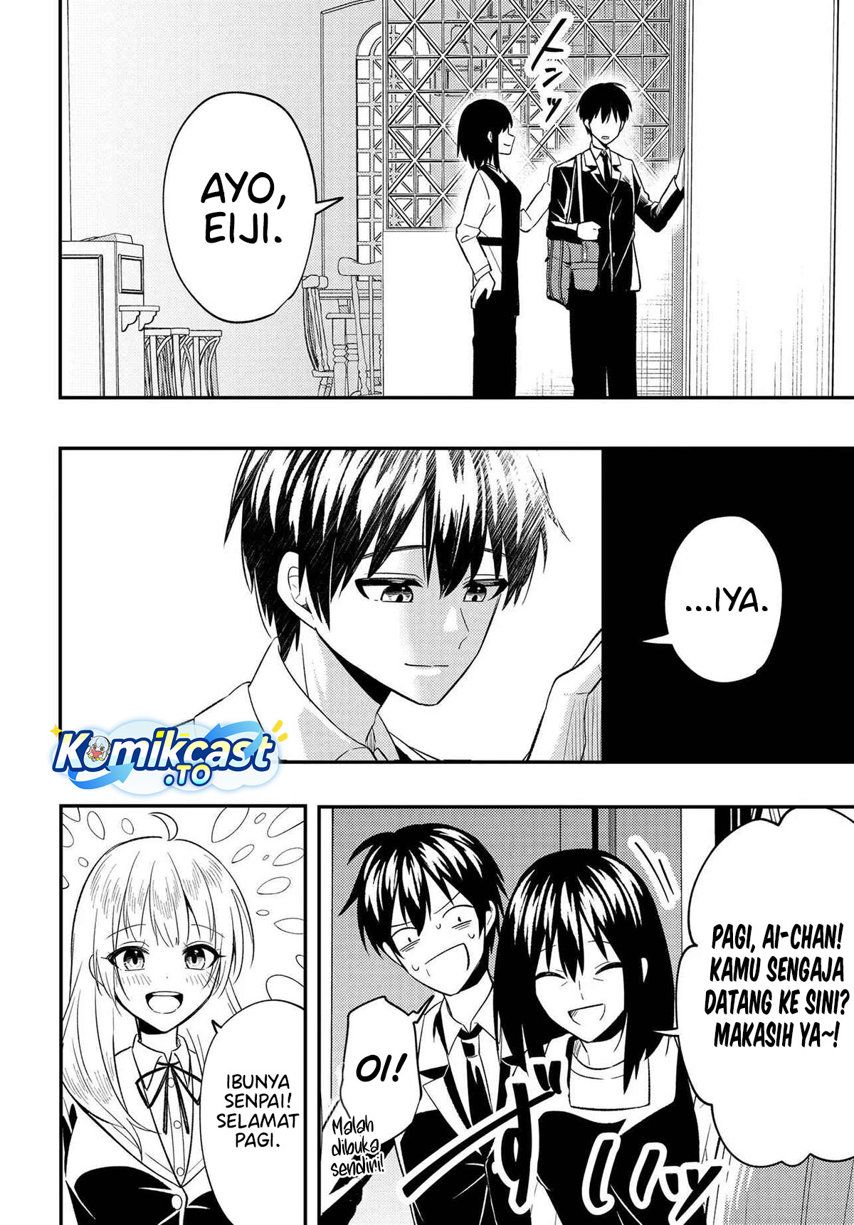 Jinsei Gyakuten Uwaki Sare, Enzai o Kiserareta Ore ga, Gakuen Ichi no Bishoujo ni Natsukareru Chapter 06.2 Bahasa Indonesia