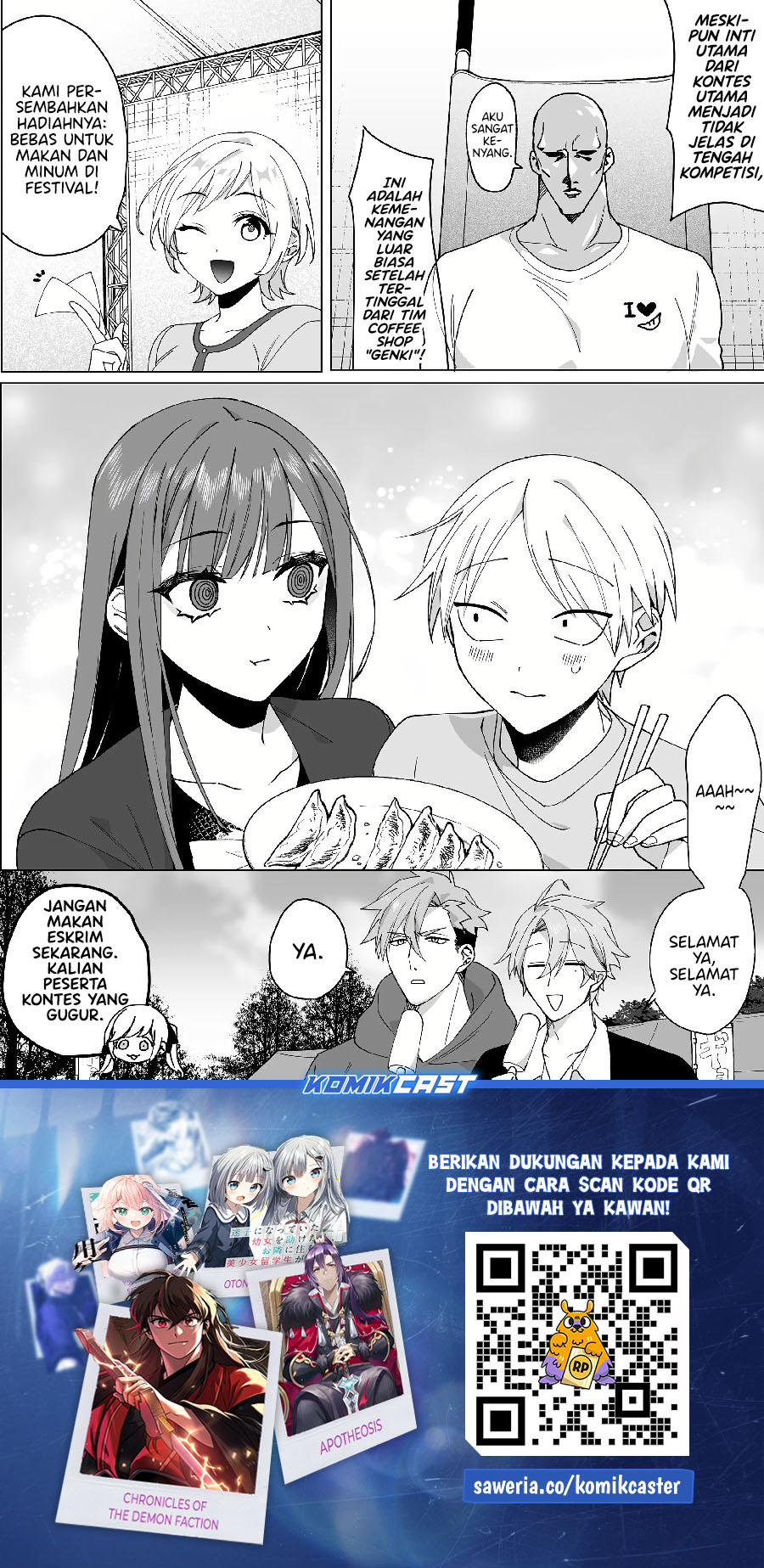 Jirai Nandesuka? Chihara-san Chapter 66 Bahasa Indonesia