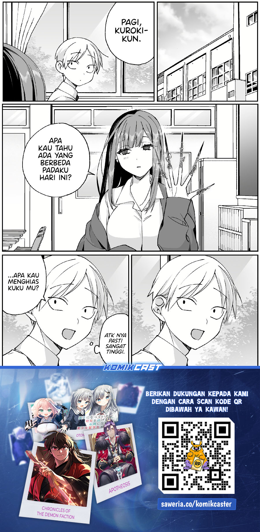 Jirai Nandesuka? Chihara-san Chapter 69 Bahasa Indonesia