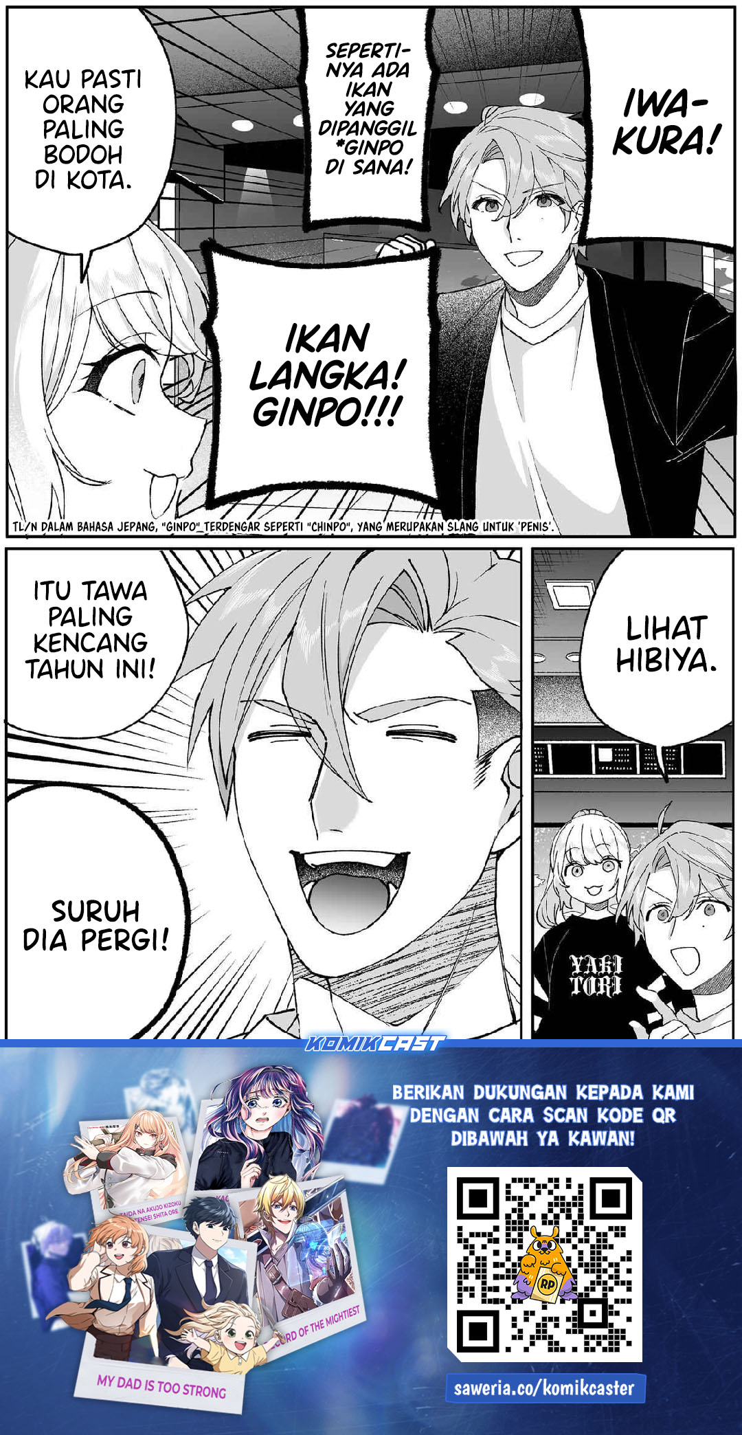 Jirai Nandesuka? Chihara-san Chapter 87 Bahasa Indonesia