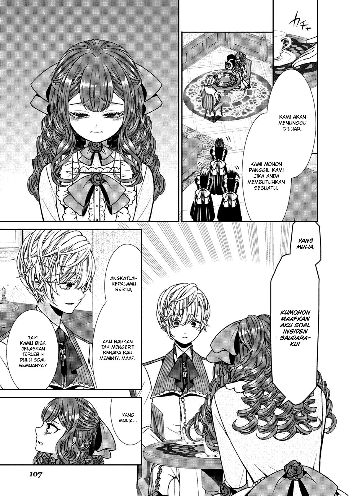 Jishou Akuyaku Reijou na Konyakusha no Kansatsu Kiroku chapter 4