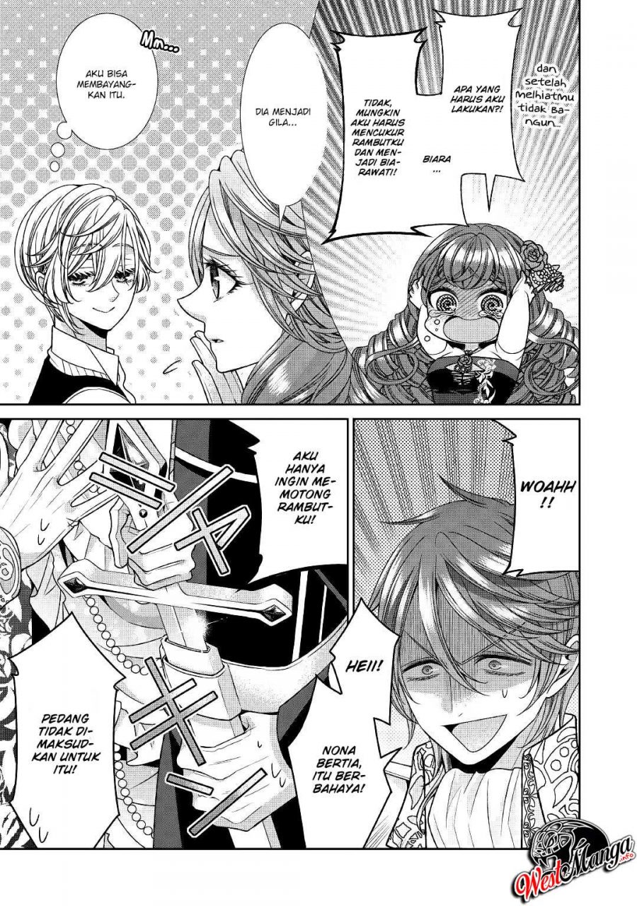 Jishou Akuyaku Reijou na Konyakusha no Kansatsu Kiroku Chapter 24 Bahasa Indonesia