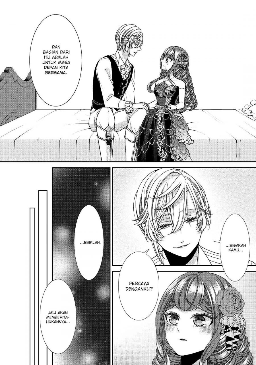 Jishou Akuyaku Reijou na Konyakusha no Kansatsu Kiroku Chapter 24 Bahasa Indonesia