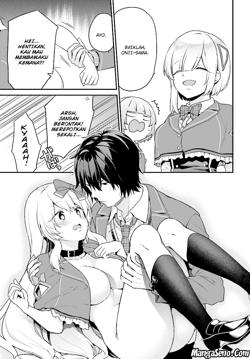 Jishou F-Rank no Oniisama ga Game de Hyouka sareru Gakuen no Chouten ni Kunrin suru Sou desu yo? Chapter 09 Bahasa Indonesia