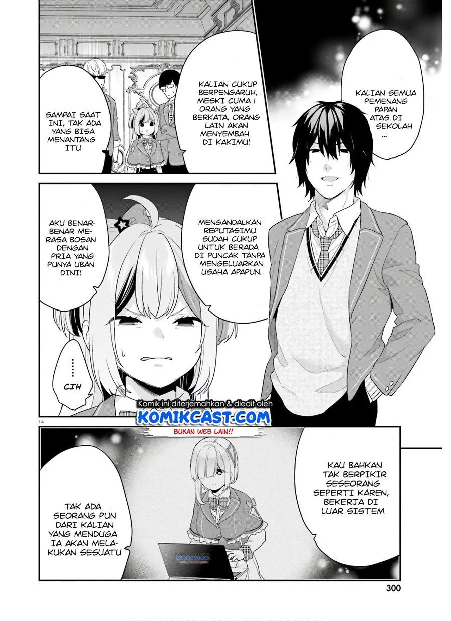 Jishou F-Rank no Oniisama ga Game de Hyouka sareru Gakuen no Chouten ni Kunrin suru Sou desu yo? chapter 30