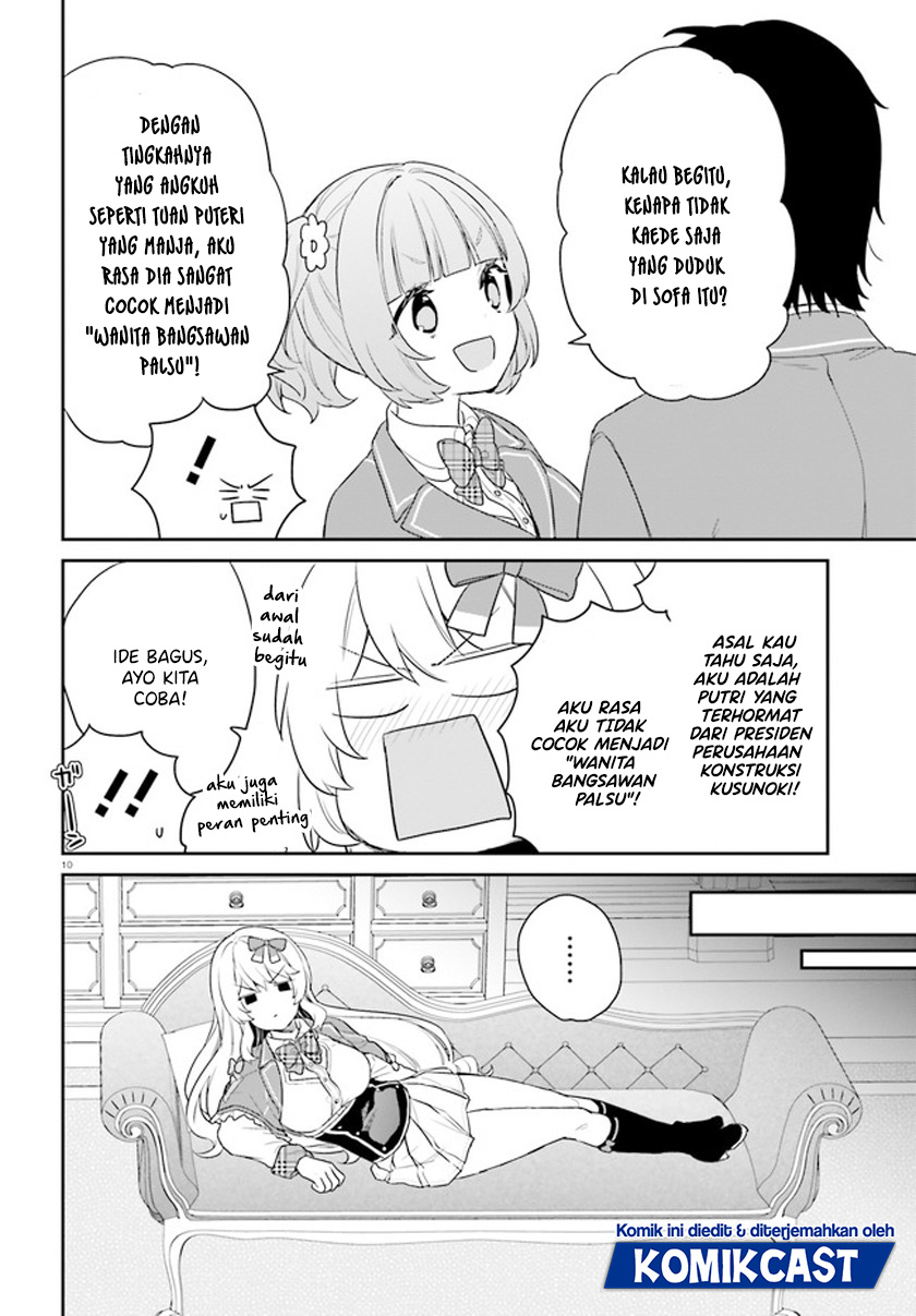 Jishou F-Rank no Oniisama ga Game de Hyouka sareru Gakuen no Chouten ni Kunrin suru Sou desu yo? Chapter 34 Bahasa Indonesia