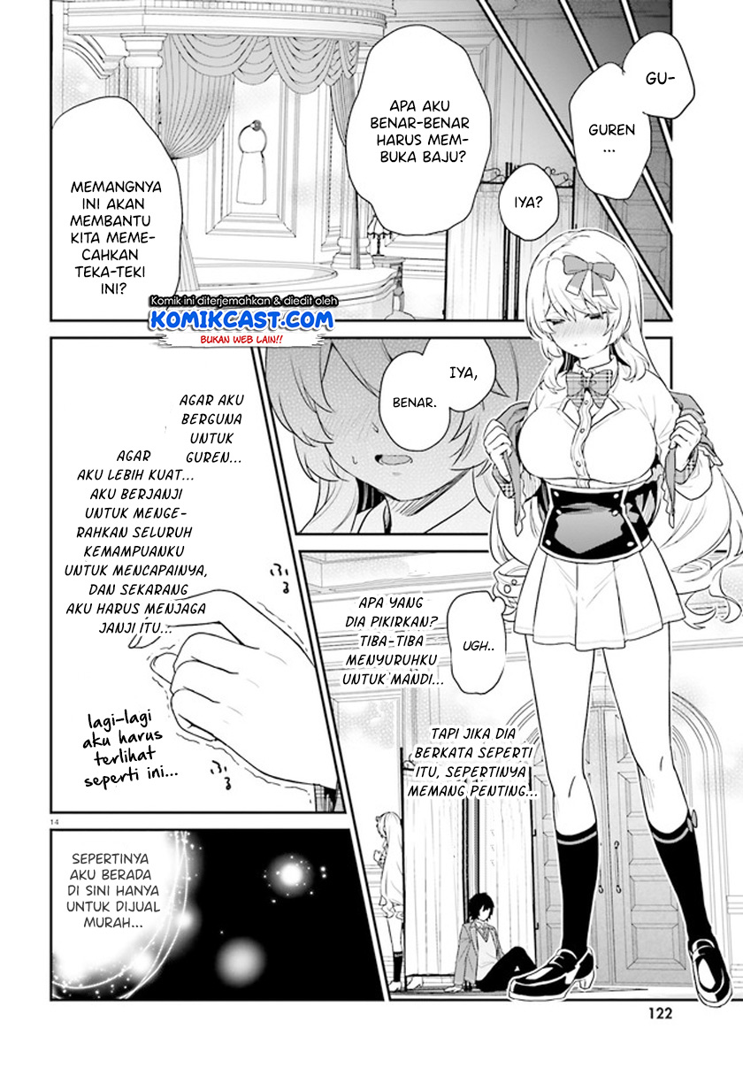 Jishou F-Rank no Oniisama ga Game de Hyouka sareru Gakuen no Chouten ni Kunrin suru Sou desu yo? Chapter 34 Bahasa Indonesia