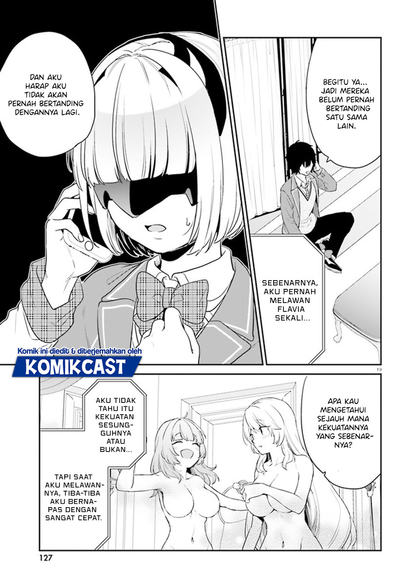 Jishou F-Rank no Oniisama ga Game de Hyouka sareru Gakuen no Chouten ni Kunrin suru Sou desu yo? Chapter 34 Bahasa Indonesia