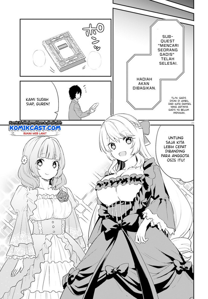 Jishou F-Rank no Oniisama ga Game de Hyouka sareru Gakuen no Chouten ni Kunrin suru Sou desu yo? Chapter 34 Bahasa Indonesia