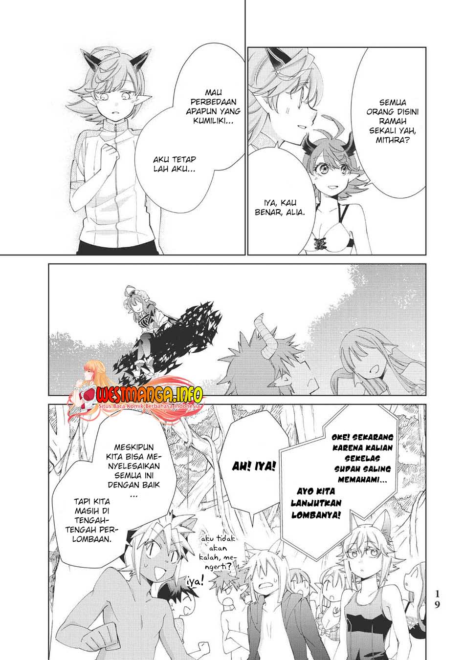 Jishou! Heibon Mazoku no Eiyuu Life Chapter 34 Bahasa Indonesia