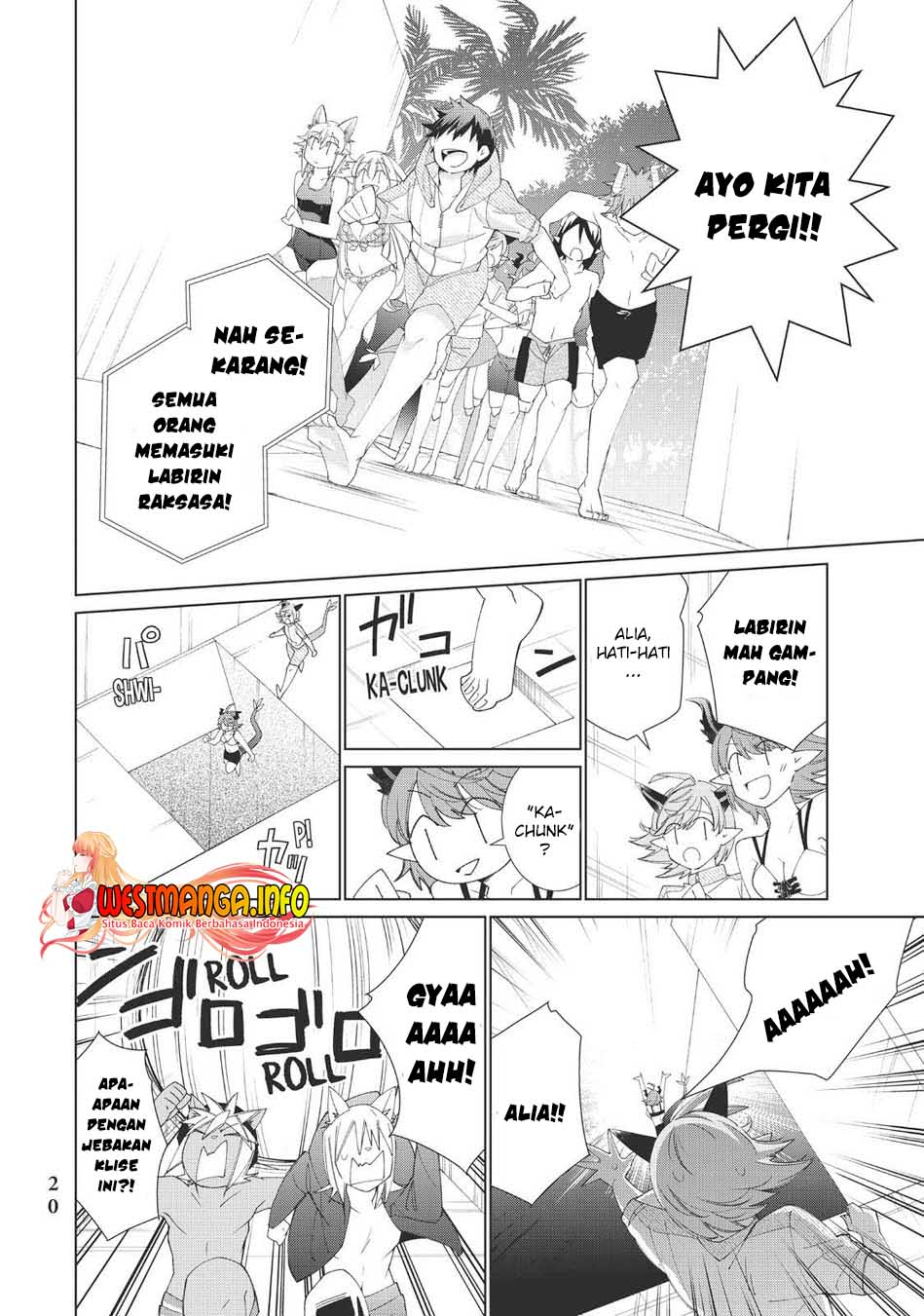 Jishou! Heibon Mazoku no Eiyuu Life Chapter 34 Bahasa Indonesia