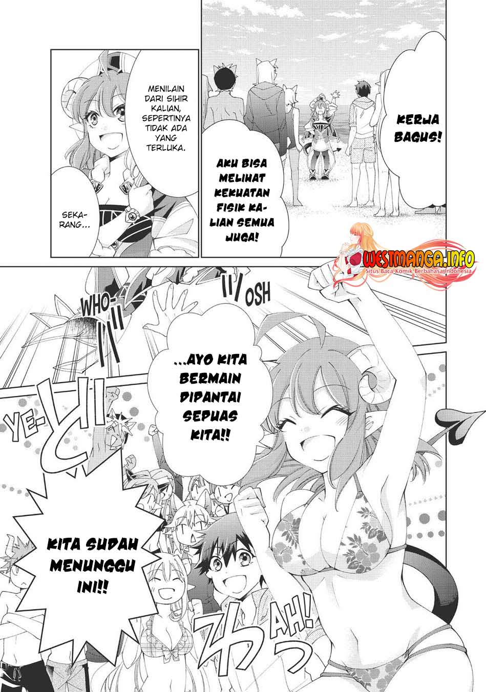 Jishou! Heibon Mazoku no Eiyuu Life Chapter 35 Bahasa Indonesia