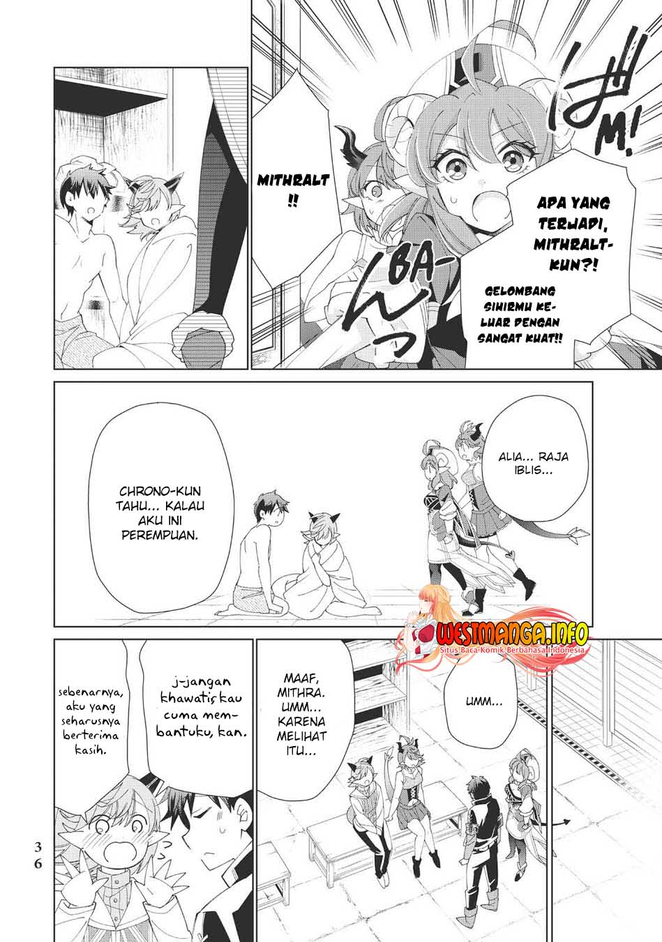 Jishou! Heibon Mazoku no Eiyuu Life Chapter 35 Bahasa Indonesia