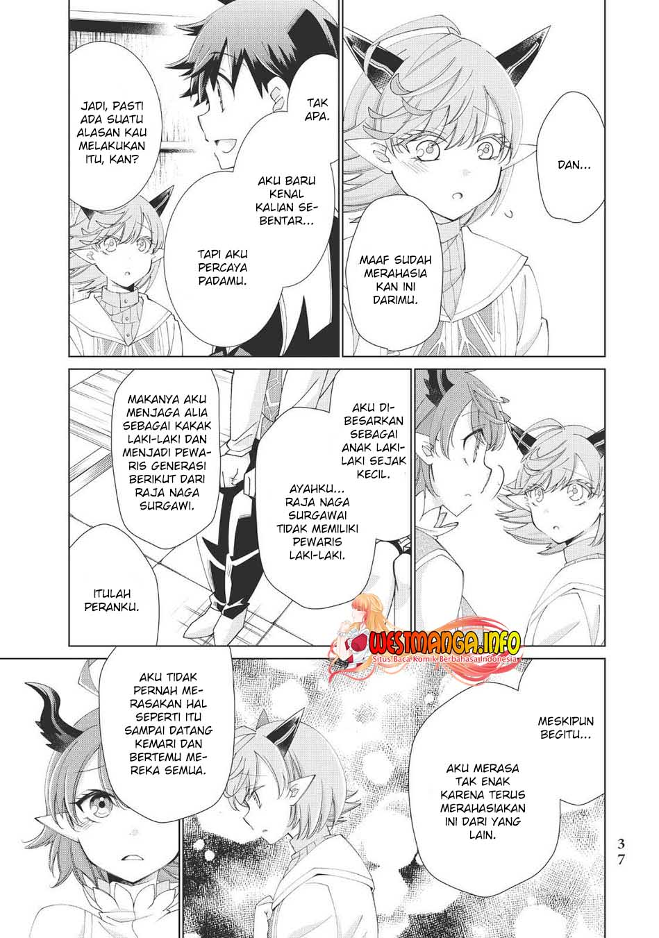 Jishou! Heibon Mazoku no Eiyuu Life Chapter 35 Bahasa Indonesia