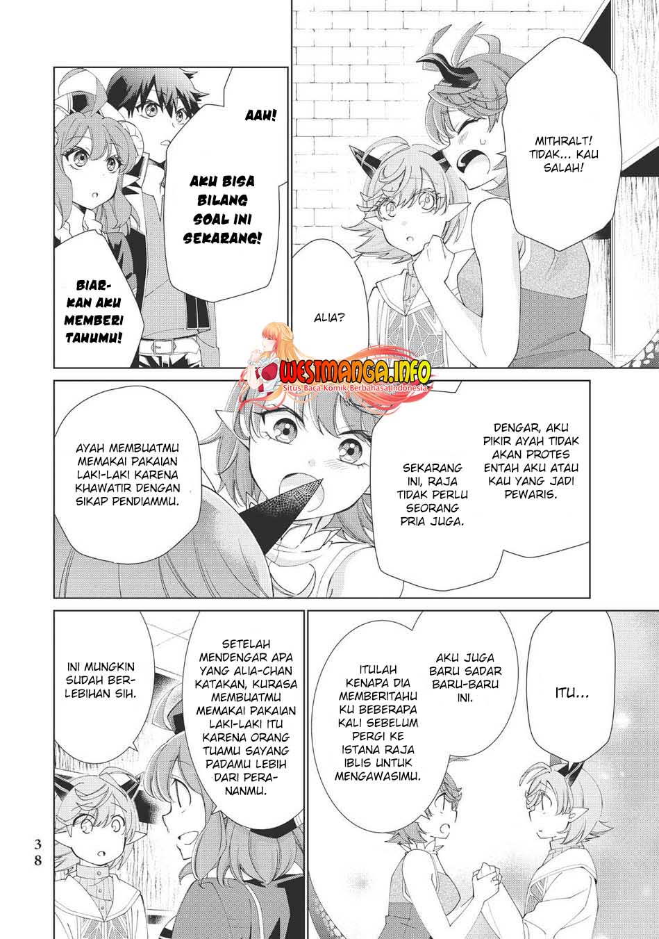 Jishou! Heibon Mazoku no Eiyuu Life Chapter 35 Bahasa Indonesia