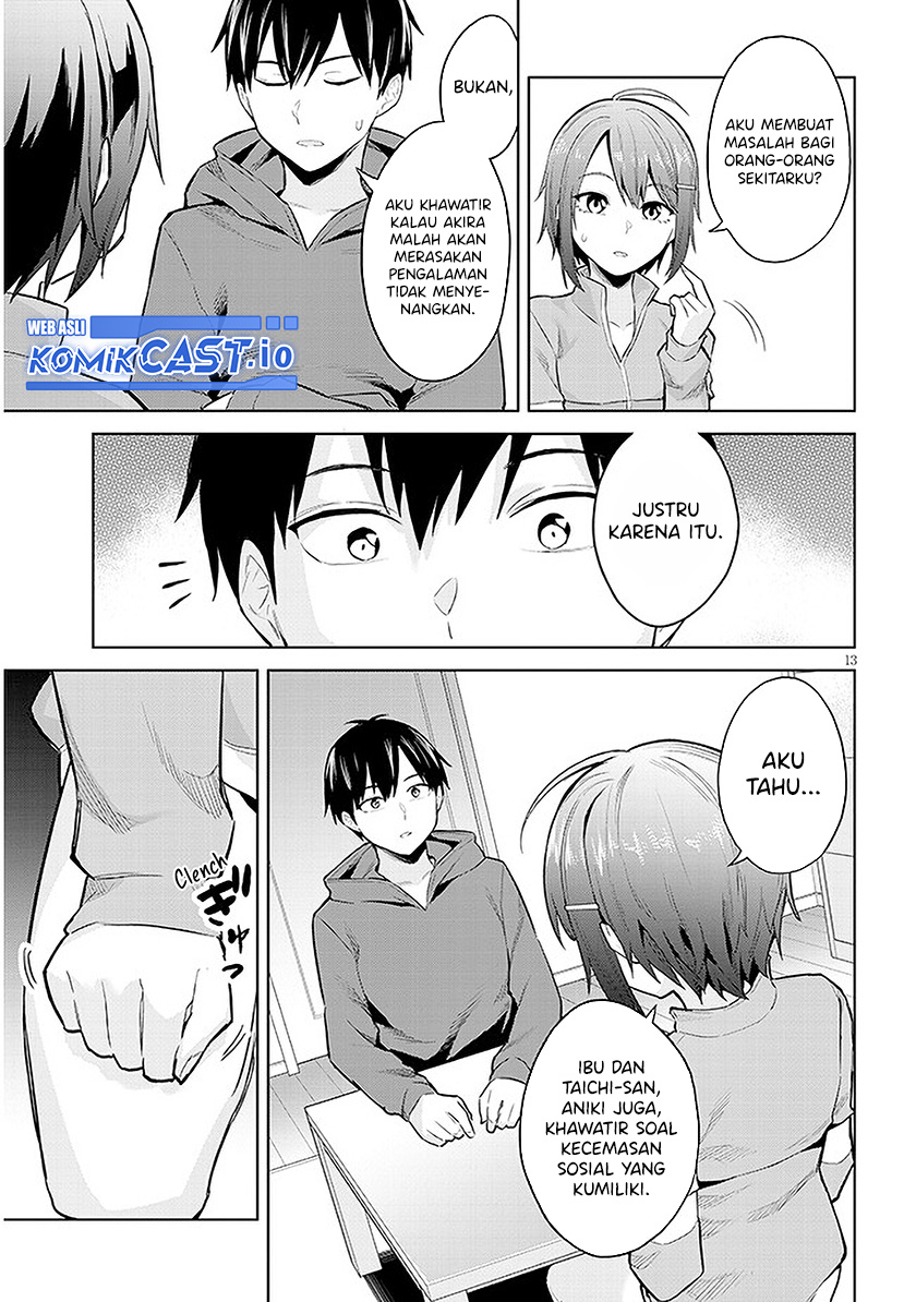 Jitsu wa Gimai (Imouto) deshita. ~Saikin de Kitagiri no Otouto no Kyorikan ga Yatara Chikaiwake~ Chapter 12 Bahasa Indonesia