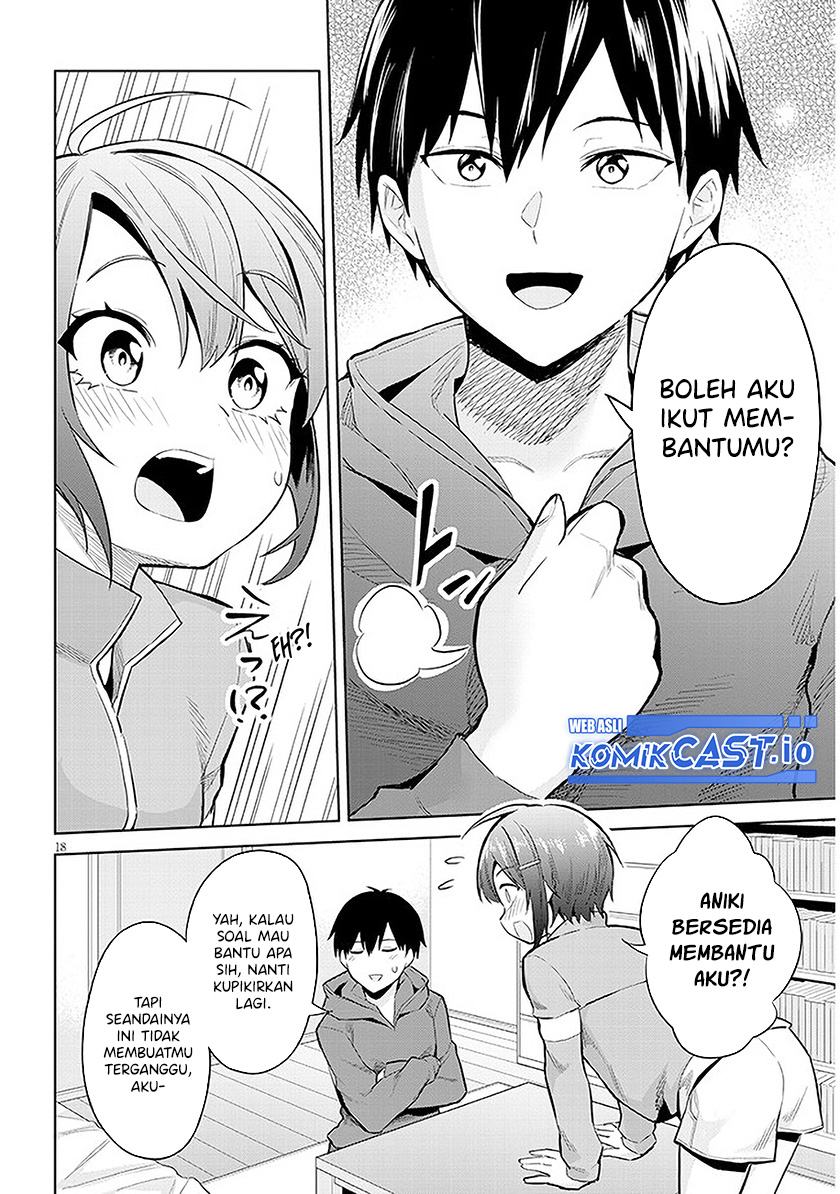 Jitsu wa Gimai (Imouto) deshita. ~Saikin de Kitagiri no Otouto no Kyorikan ga Yatara Chikaiwake~ Chapter 12 Bahasa Indonesia