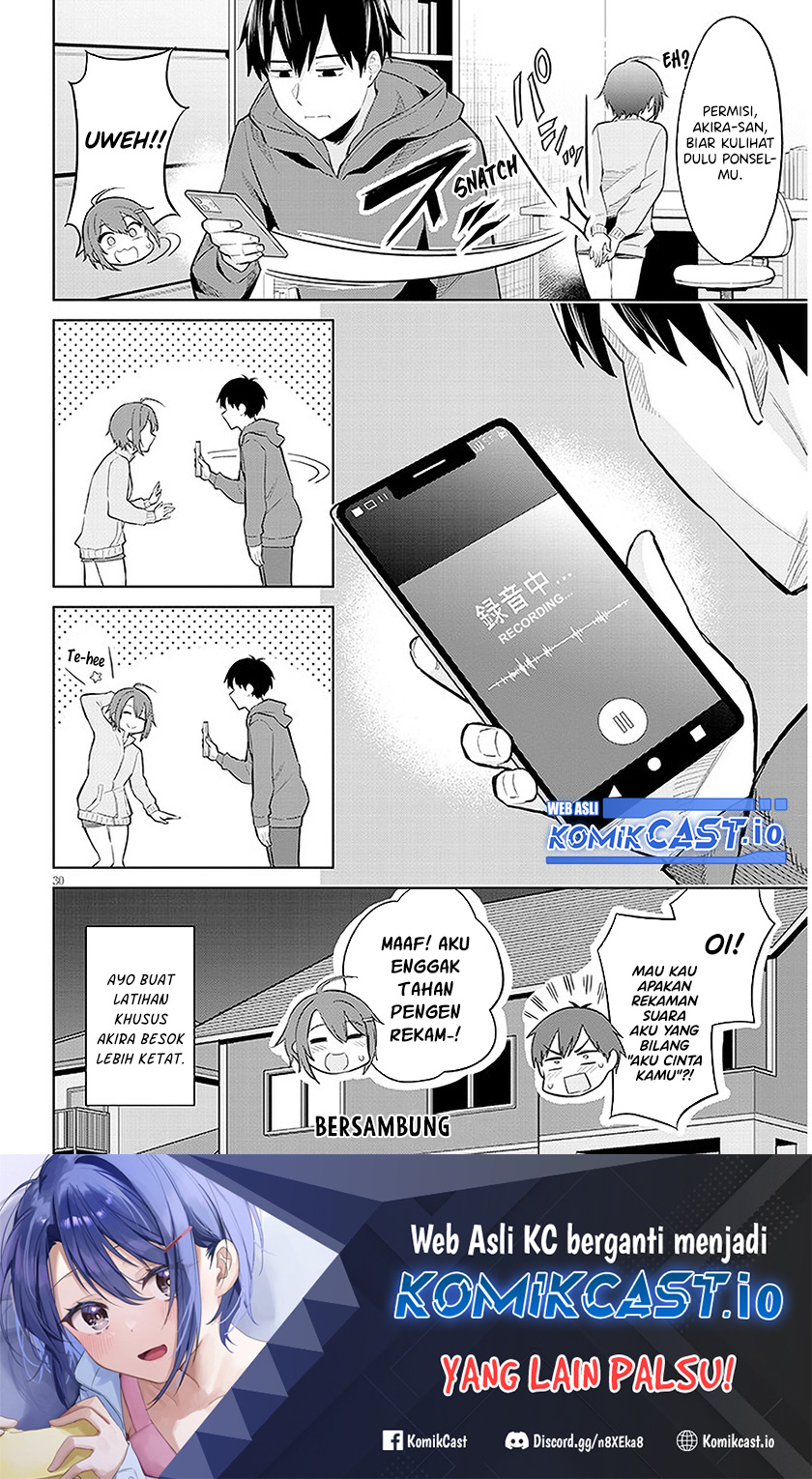 Jitsu wa Gimai (Imouto) deshita. ~Saikin de Kitagiri no Otouto no Kyorikan ga Yatara Chikaiwake~ Chapter 12 Bahasa Indonesia