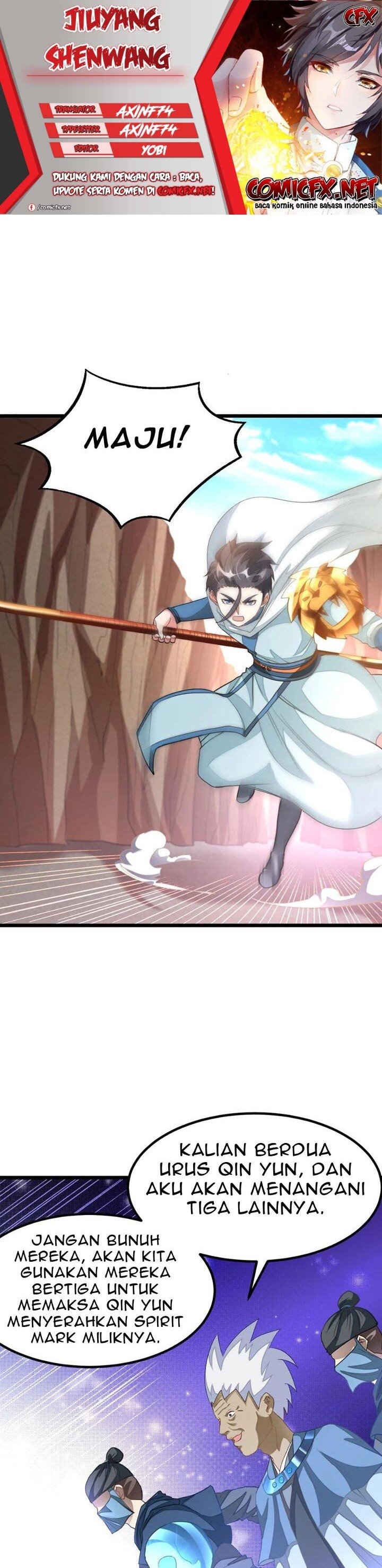 Jiuyang Shenwang Chapter 142 Bahasa Indonesia