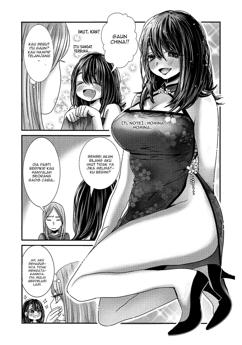 Joshikousei to Seishokusha-san Chapter 15 Bahasa Indonesia