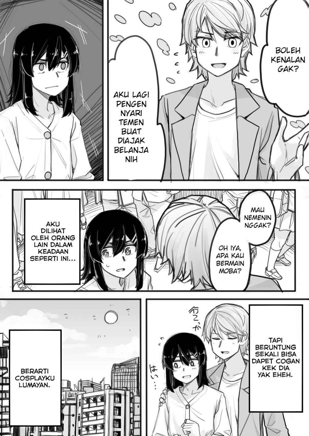 Josou Shite Machi ni Detara Ikemen ni Nanpa Sareta chapter 1