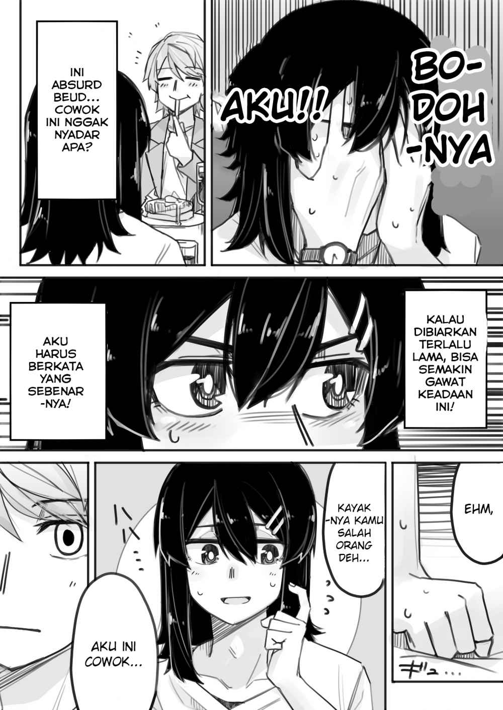 Josou Shite Machi ni Detara Ikemen ni Nanpa Sareta chapter 1