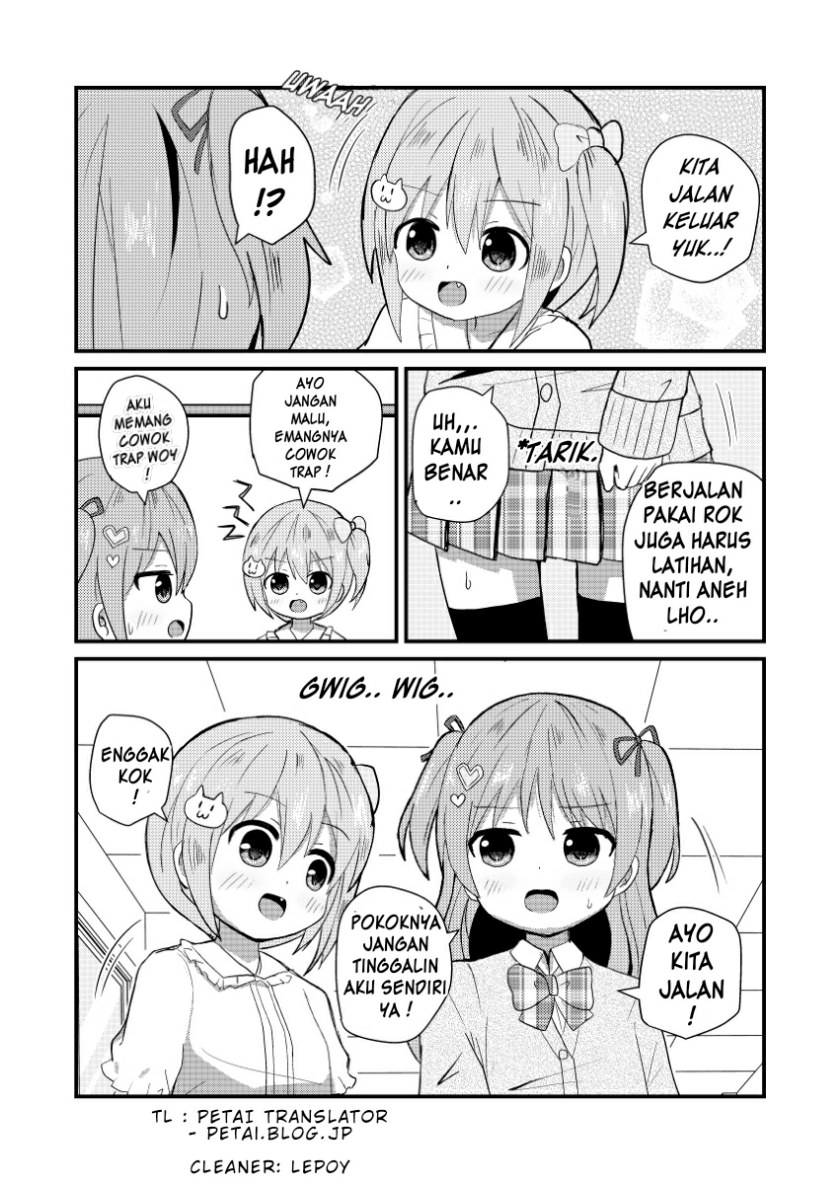 Josou Suisen de Joshikou ni Nyuugaku Shimashita Chapter 01.2 Bahasa Indonesia