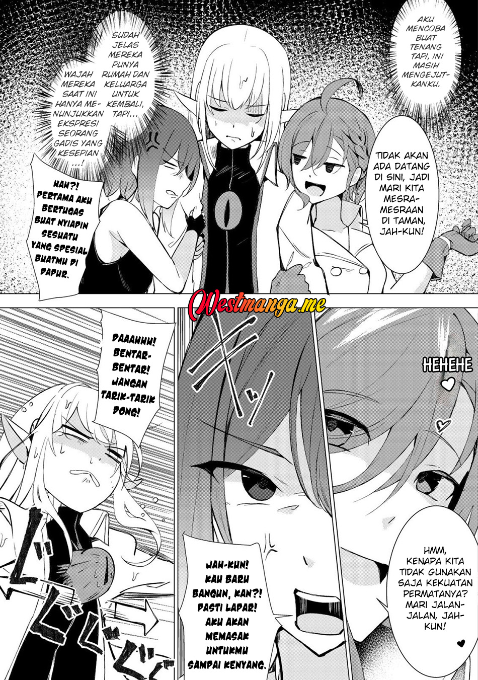 Joudan de Onna Yuusha-tachi wo Kudoita Daimaou, Sarawarete Kyousei Shinkon Seikatsu Chapter 02 Bahasa Indonesia