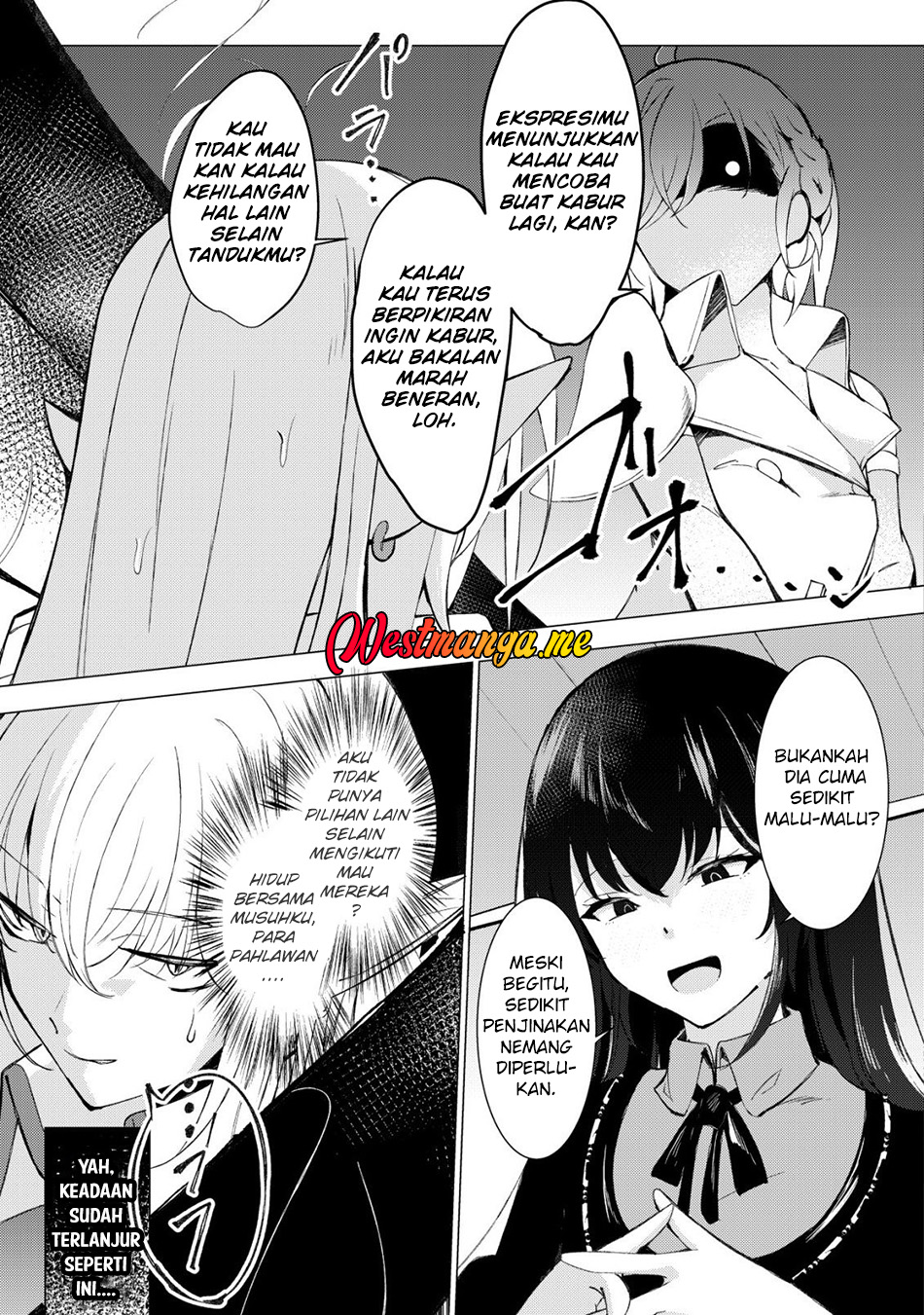 Joudan de Onna Yuusha-tachi wo Kudoita Daimaou, Sarawarete Kyousei Shinkon Seikatsu Chapter 02 Bahasa Indonesia