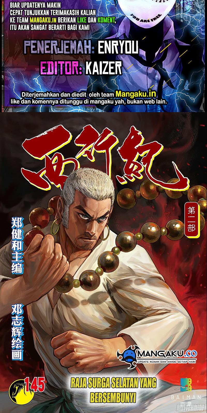 Journey to the West (Zheng Jian He) Chapter 145 Bahasa Indonesia