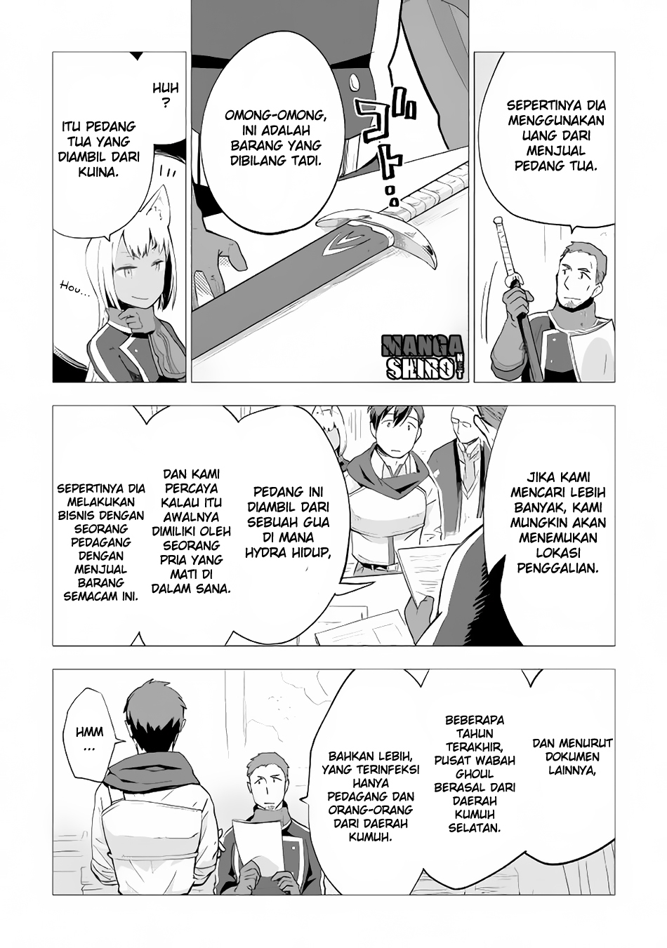 Jui-san no Oshigoto in Isekai Chapter 12 Bahasa Indonesia