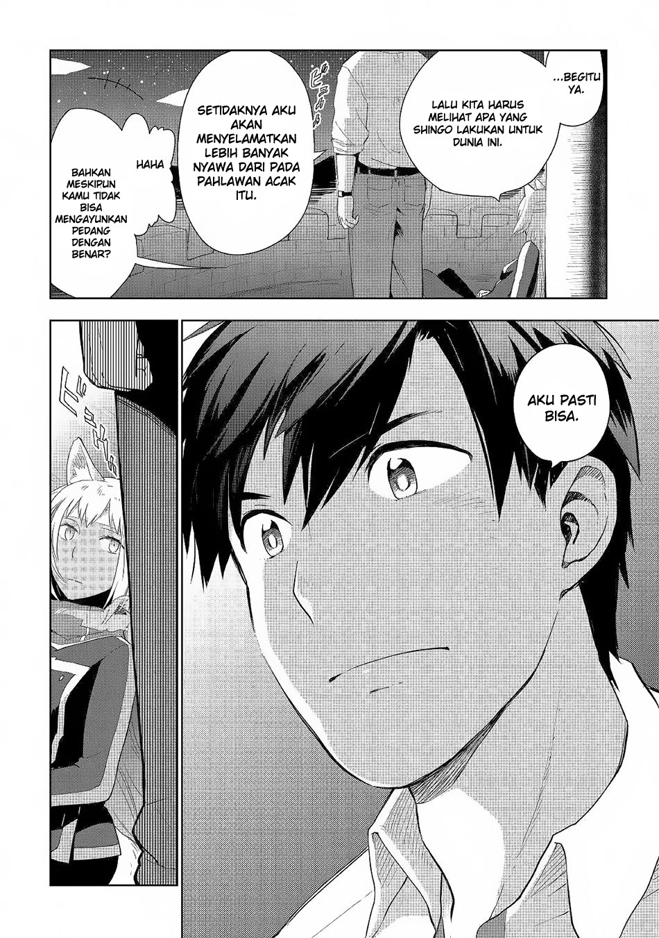Jui-san no Oshigoto in Isekai chapter 18