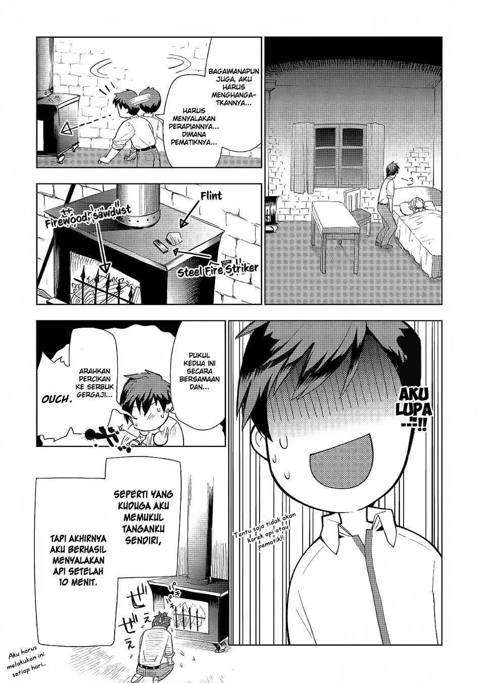 Jui-san no Oshigoto in Isekai chapter 18