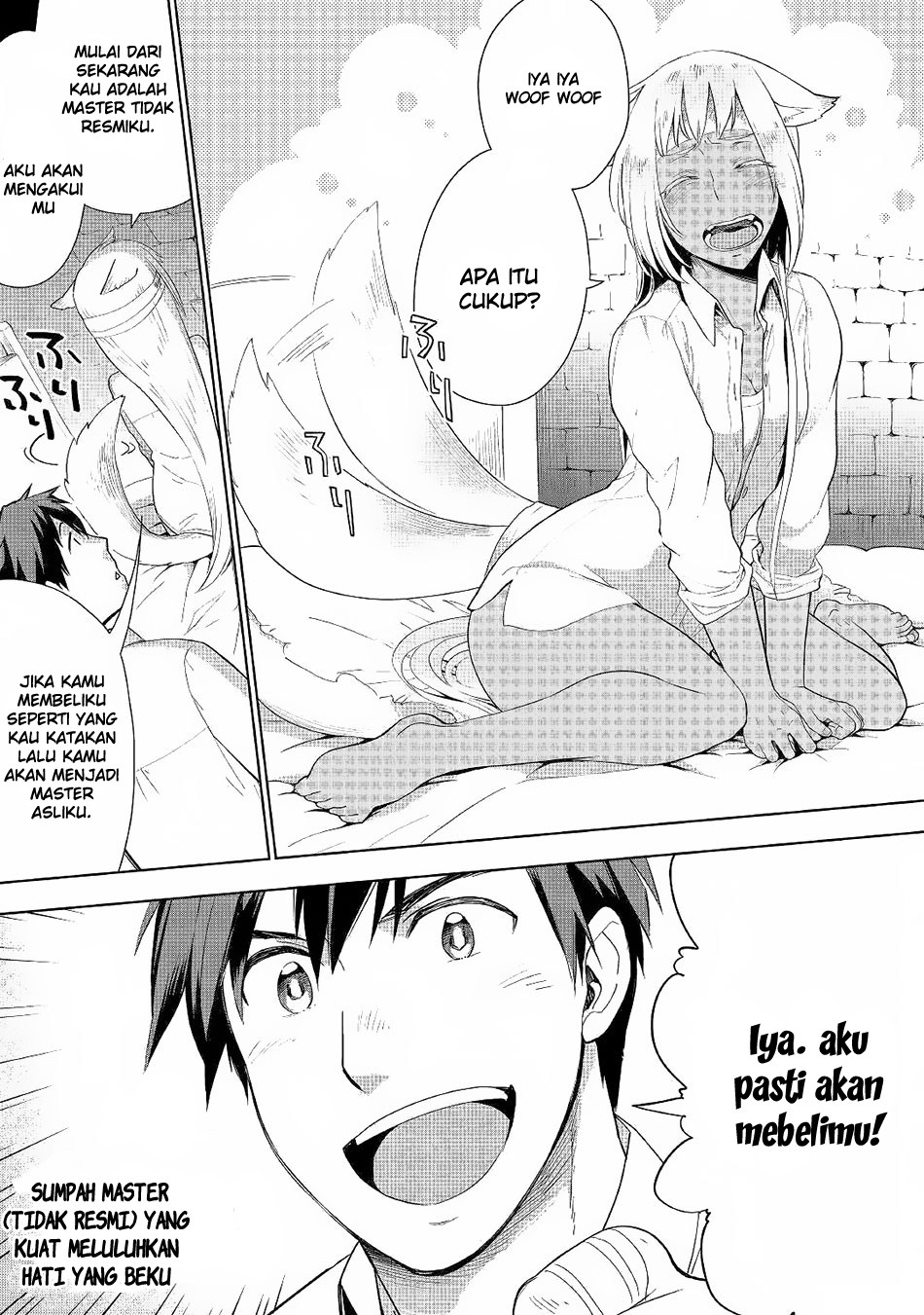 Jui-san no Oshigoto in Isekai chapter 18
