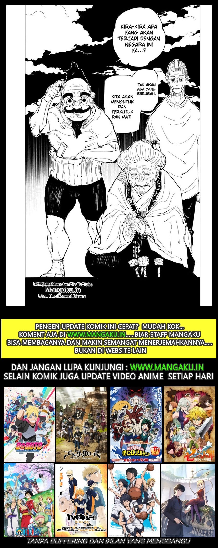 Jujutsu Kaisen Chapter 93 Bahasa Indonesia