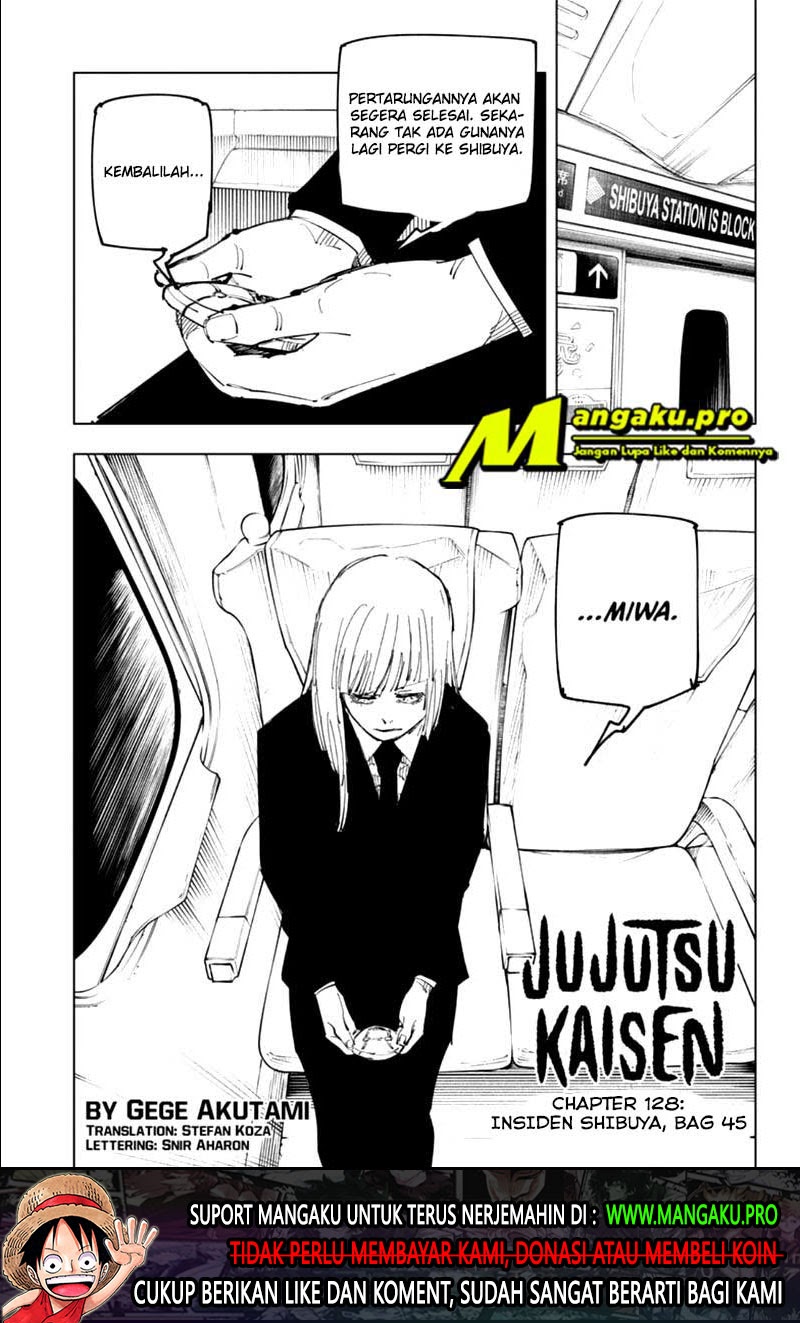 Jujutsu Kaisen chapter 128