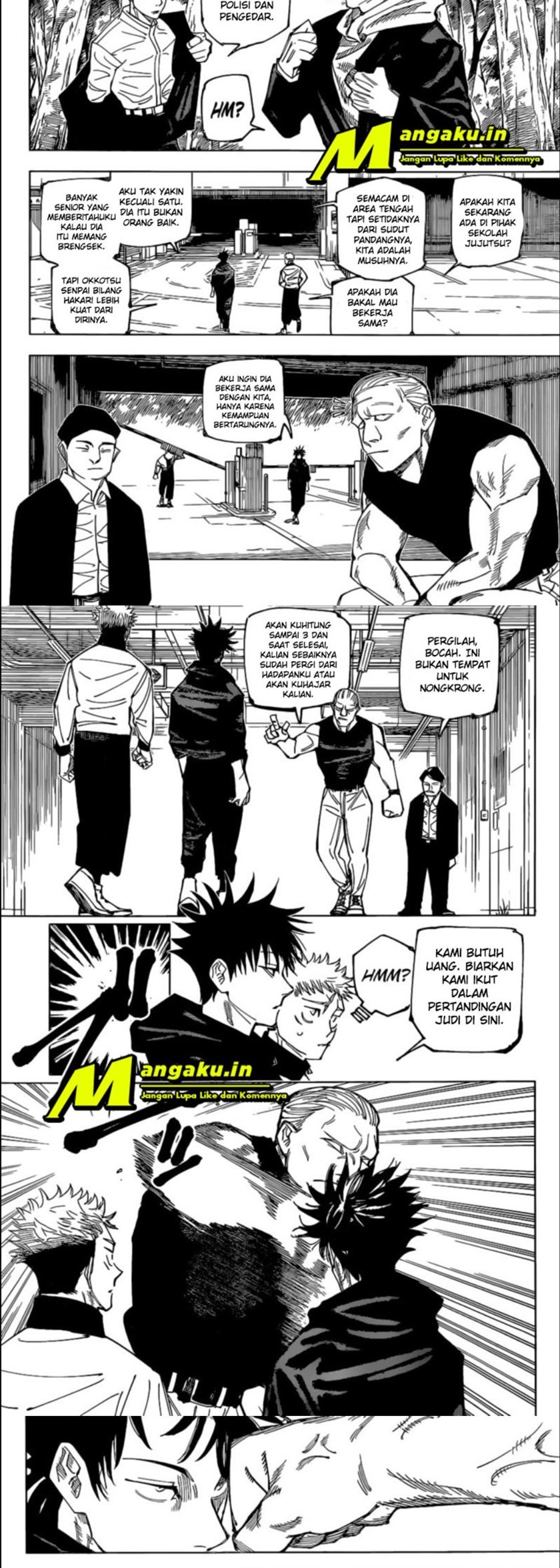 Jujutsu Kaisen Chapter 153 Bahasa Indonesia