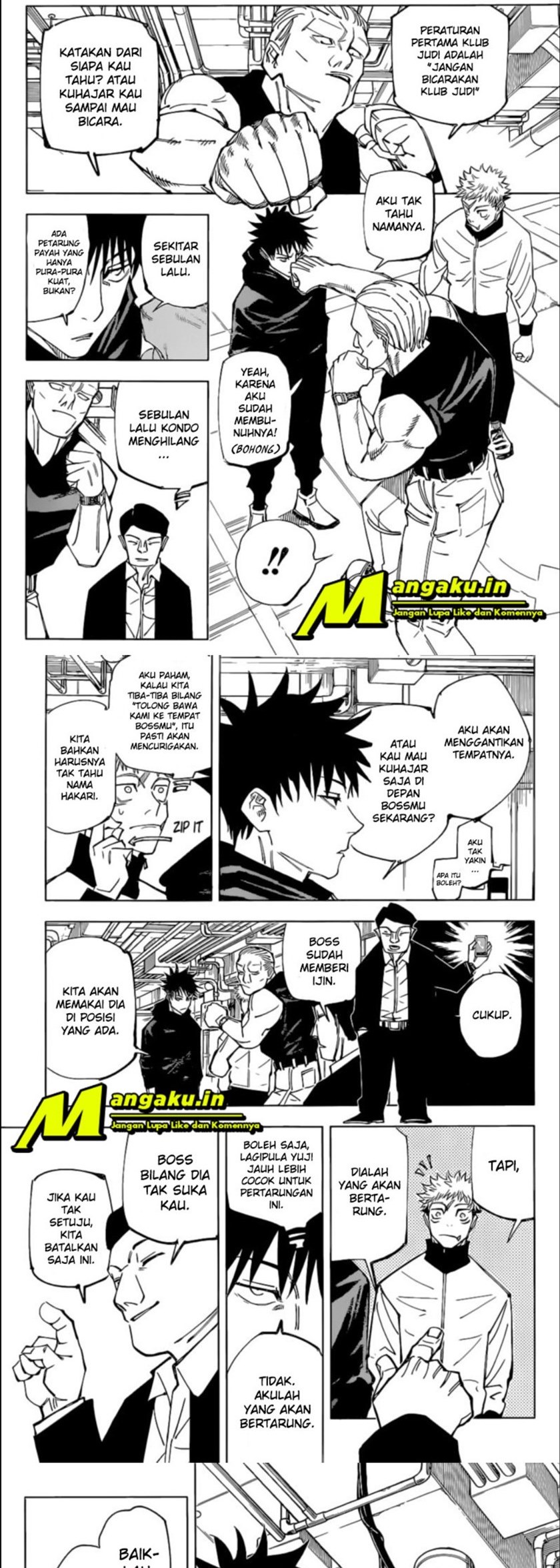 Jujutsu Kaisen Chapter 153 Bahasa Indonesia