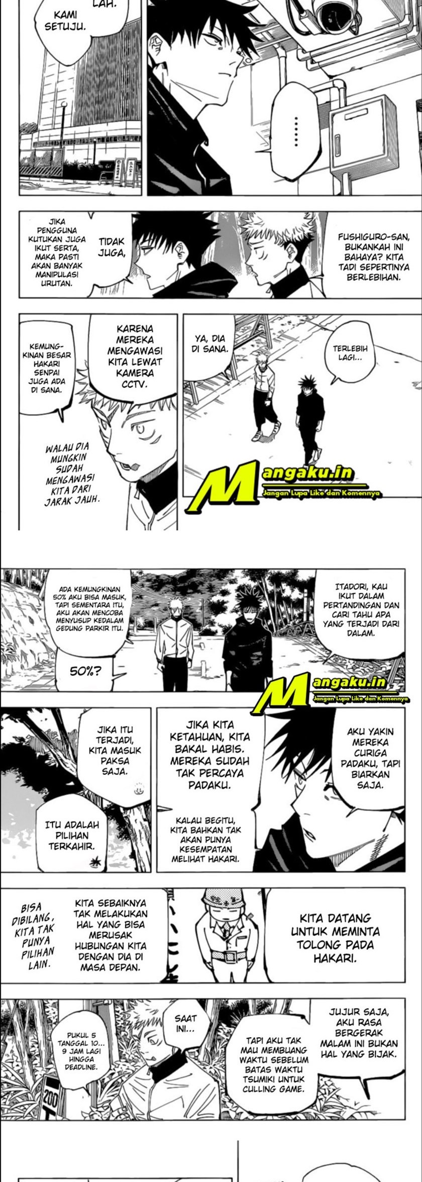 Jujutsu Kaisen Chapter 153 Bahasa Indonesia