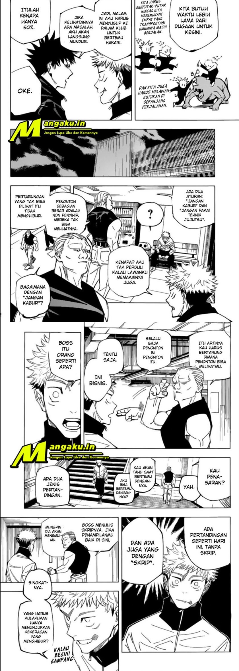 Jujutsu Kaisen Chapter 153 Bahasa Indonesia